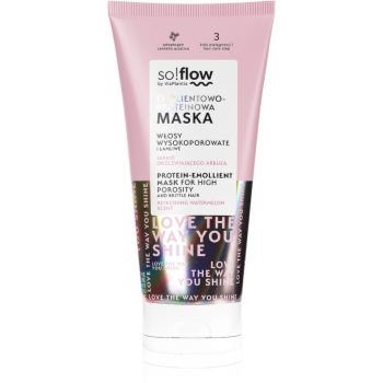 so!flow High Porosity Hair Protein-Emollient Mask mască fortifiantă petru par fragil si fara vlaga - imagine 2